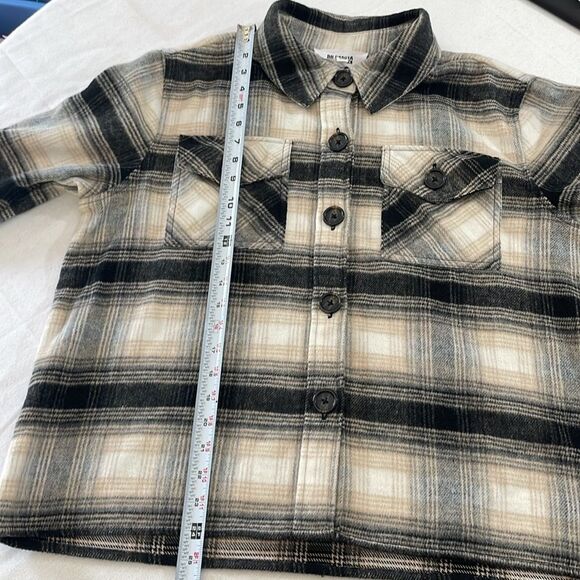BB Dakota Steve Madden Flannel Shacket Shirt size XL - Picture 9 of 9